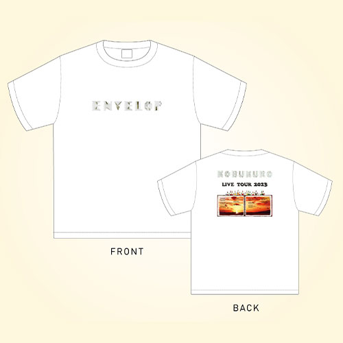 【2023年ツアーグッズ】Tシャツ A ホワイト（夕景）