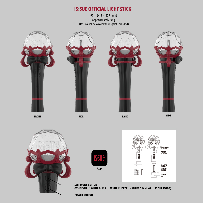 商品詳細ページ | IS:SUE OFFICIAL STORE | IS:SUE OFFICIAL LIGHT STICK