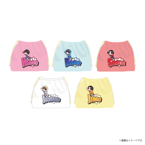 【SALE】[M!LK]M!LK HERO ツルツルで心地よい巾着。