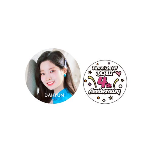 TWICE JAPAN DEBUT 4th Anniversary Goods 缶バッチセット【DAHYUN】