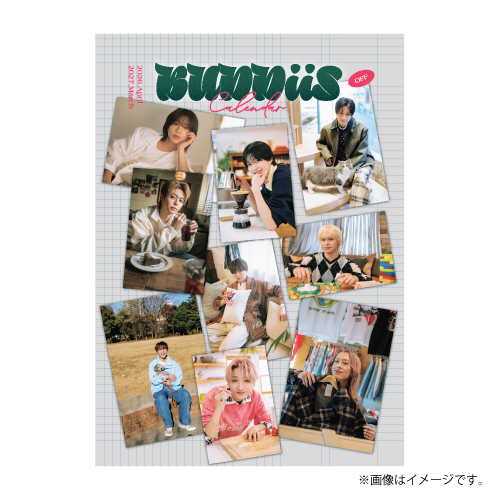 [BUDDiiS]BUDDiiSカレンダー2026.4-2027.3 OFF