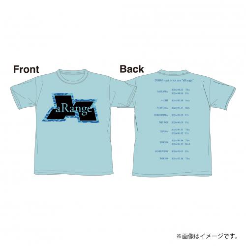 aRange Tour T-shirts（Sax Blue）