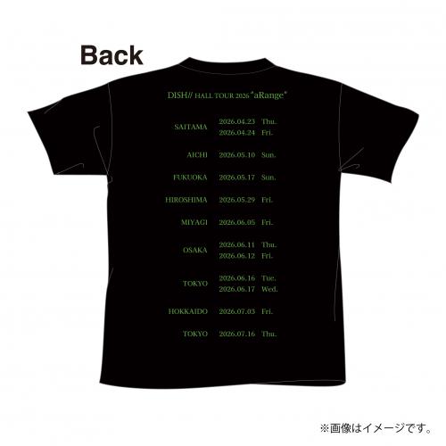 aRange Tour T-shirts（Black）