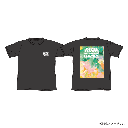 商品詳細ページ | DISH// OFFICIAL STORE | GARDEN Design T-shirts(Black)