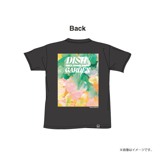 商品詳細ページ | DISH// OFFICIAL STORE | GARDEN Design T-shirts(Black)