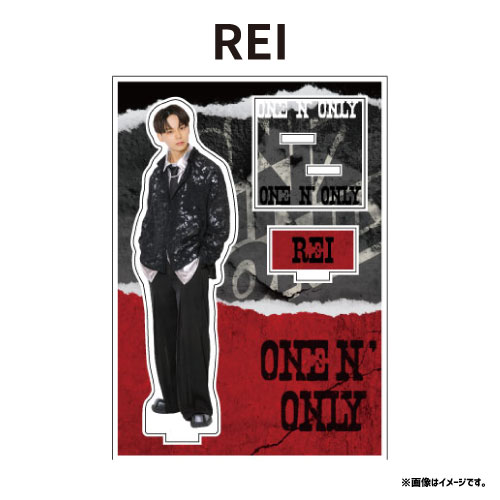 <会場受取>ONE N' ONLY アクリルスタンド #002【REI】