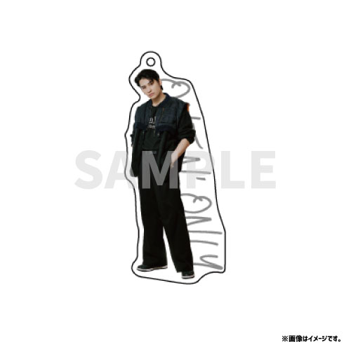 <会場受取>ONE N' ONLY チャーム付きアクリルキーホルダー #002