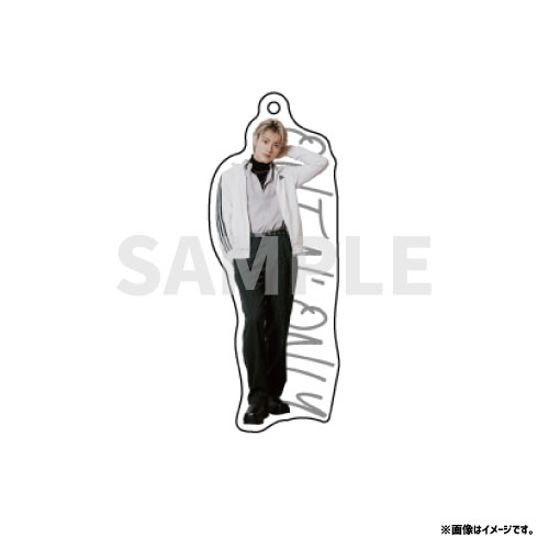 <会場受取>ONE N' ONLY チャーム付きアクリルキーホルダー #002