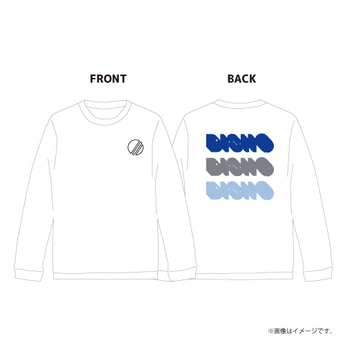 【SALE】[DISH//]DISH// Longsleeve T-shirts【White/M】