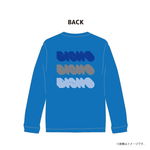【SALE】[DISH//]DISH// Longsleeve T-shirts【Blue/M】