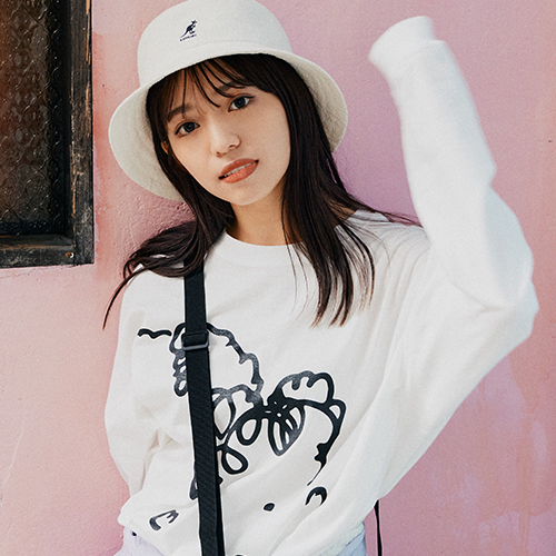 Careless Monster Longsleeve T-shirts (White)