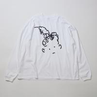 Careless Monster Longsleeve T-shirts (White)
