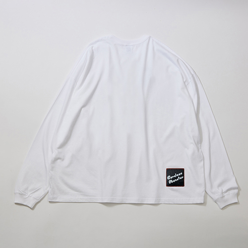 Careless Monster Longsleeve T-shirts (White)