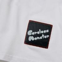 Careless Monster Longsleeve T-shirts (White)