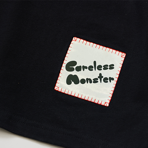 Careless Monster Longsleeve T-shirts (Black)
