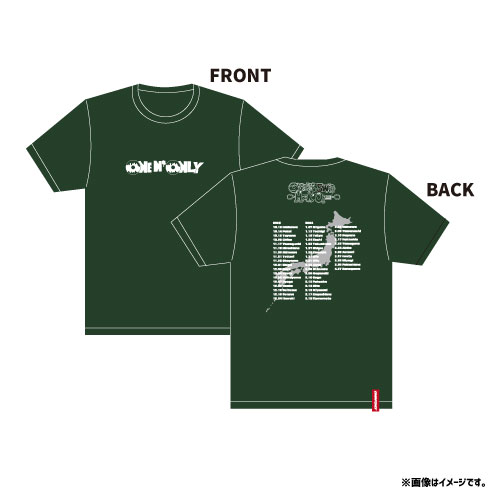 【SALE】[ONE N' ONLY]ONE N' ONLY Tシャツ #008【アイビーグリーン】