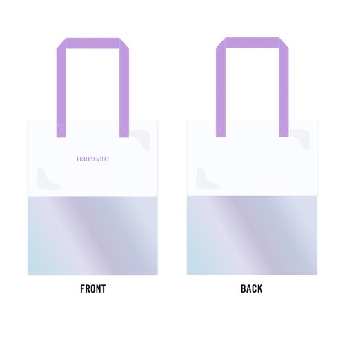 クリアトートバッグ