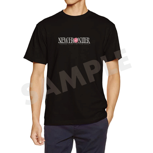 Tシャツ ブラック【NEW FRONTIER】