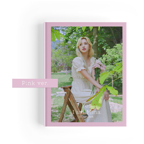 新品 Yes, I am Mina Pink ver TWICE ミナ　写真集 商品詳細ページ | ONCE JAPAN OFFICIAL SHOP | TWICE ソロ写真集『Yes