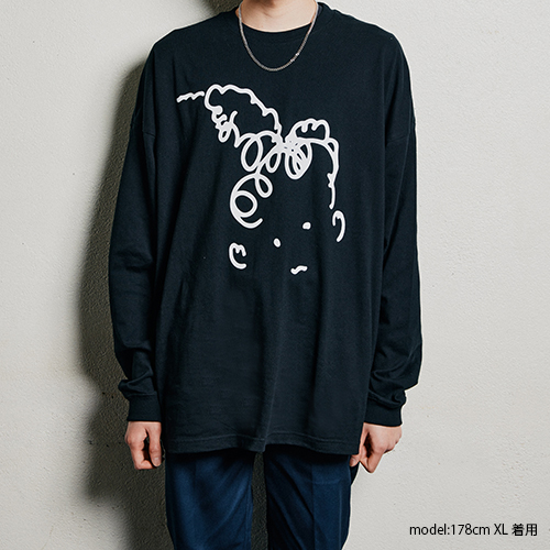 Careless Monster Longsleeve T-shirts (Black)