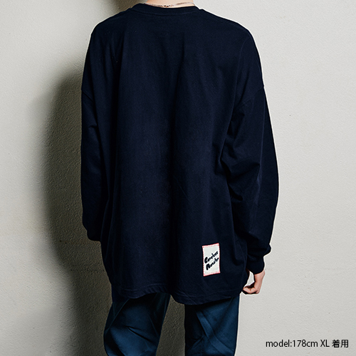 Careless Monster Longsleeve T-shirts (Black)