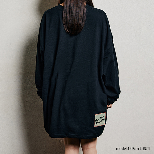 Careless Monster Longsleeve T-shirts (Black)