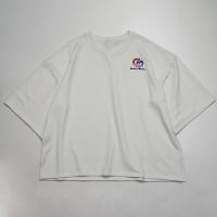 Careless Monster Short Sleeve Sweat  (White)