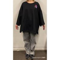  Careless Monster Short Sleeve Sweat (Black)
