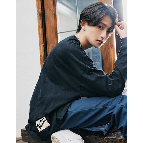 Careless Monster Longsleeve T-shirts (Black)