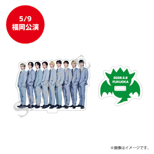 [SUPER★DRAGON]Studio 会場別集合アクリルスタンド〈5/9 福岡公演〉