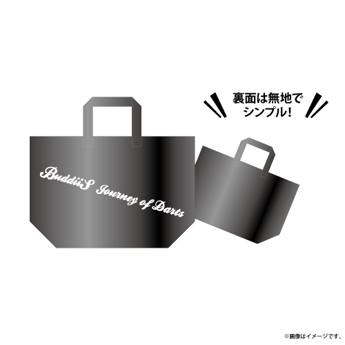 【SALE】[BUDDiiS]ダーツの旅iiS 2024 PVCタイベックトート(ブラック)