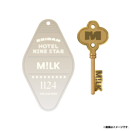 [EBiDAN]EBiDAN THE LIVE 2025 HOTEL NINE STAR Acrylic Key Ring（M!LK）