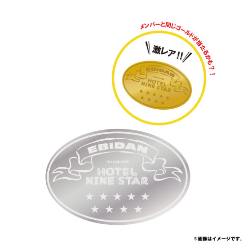 [EBiDAN]EBiDAN THE LIVE 2025 HOTEL NINE STAR PINS