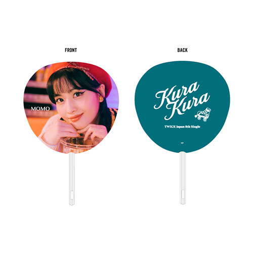 TWICE JAPAN 8th SINGLE『Kura Kura』リリース記念グッズ うちわ【MOMO】