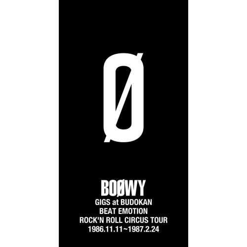 【BOØWY】『GIGS at BUDOKAN BEAT EMOTION ROCK'N ROLL CIRCUS TOUR 1986.11.11～1987.02.24』Limited BOX