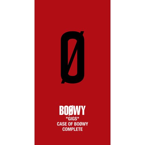 【BOØWY】『"GIGS"CASE OF BOOWY COMPLETE』Limited BOX