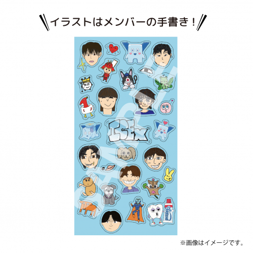 [ICEx]FRESHest!! ステッカーシート