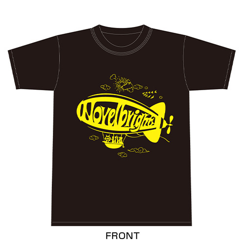 イベントTシャツA　(飛行船)黒