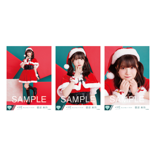 生写真セット（サンタ2024衣装）