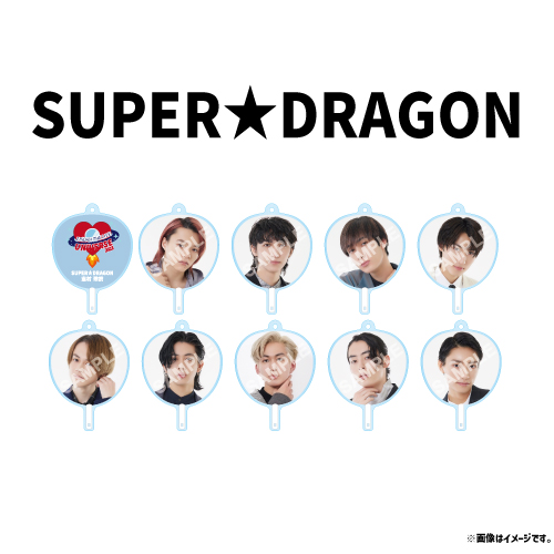 [EBiDAN]【会場受取】EBiDAN THE LIVE UNIVERSE 2023 ランダム うちわアクリルキーホルダー(全48種)