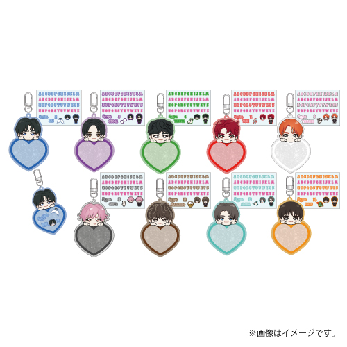 [超特急]ESCORT Acrylic Keyholder&Sticker Set