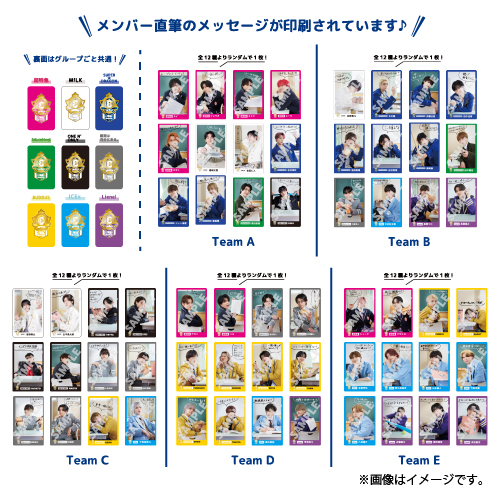 [EBiDAN]EBiDAN 15th Anniversary Random Trading Card