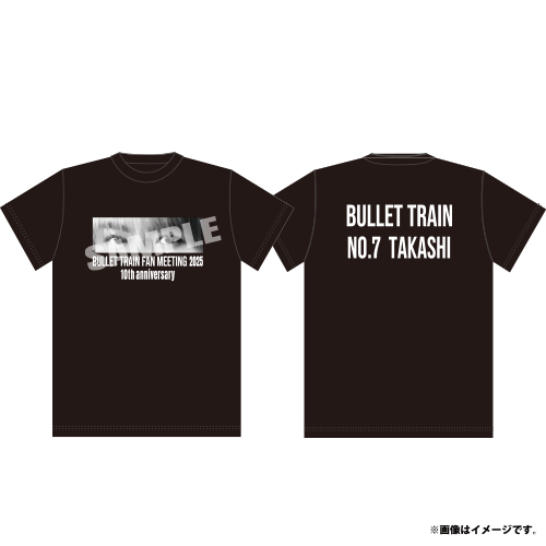 【会場受取】【FC会員限定】BULLET TRAIN FAN MEETING 2025 Tシャツ【白】