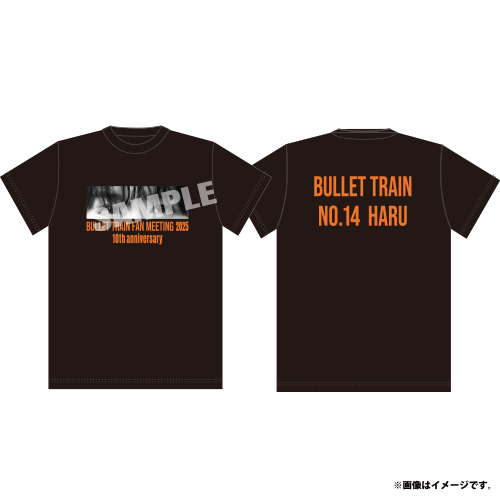 【会場受取】【FC会員限定】BULLET TRAIN FAN MEETING 2025 Tシャツ【オレンジ】