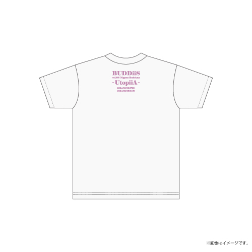 [BUDDiiS]【会場受取】UtopiiA Tシャツ (ロゴver.)