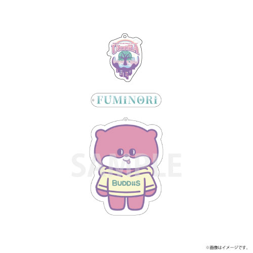 [BUDDiiS]【会場受取】UtopiiA ミニキャラアクリルキーホルダー