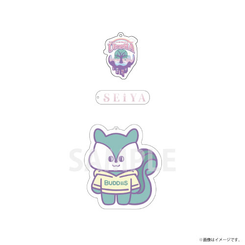 [BUDDiiS]【会場受取】UtopiiA ミニキャラアクリルキーホルダー