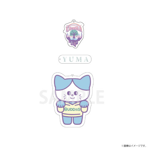 [BUDDiiS]【会場受取】UtopiiA ミニキャラアクリルキーホルダー