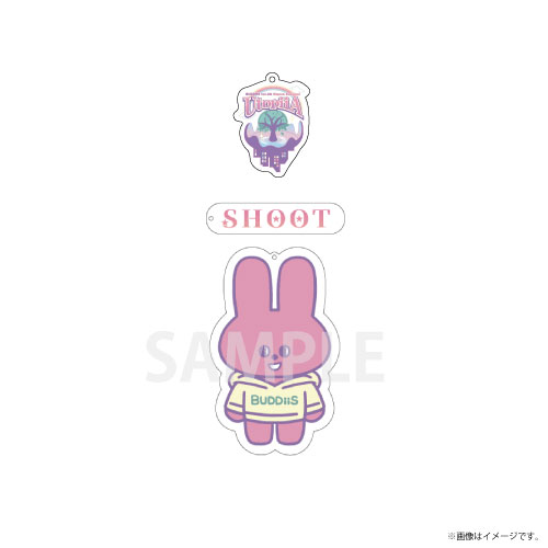 [BUDDiiS]【会場受取】UtopiiA ミニキャラアクリルキーホルダー