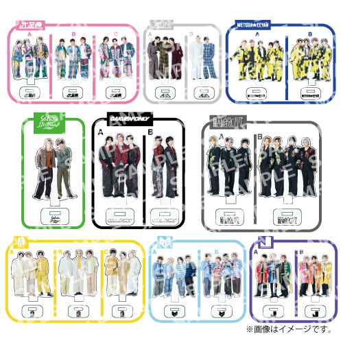 [EBiDAN]EBiDAN THE LIVE 2026 15th Anniversary Shuffle Unit Acrylic Stand